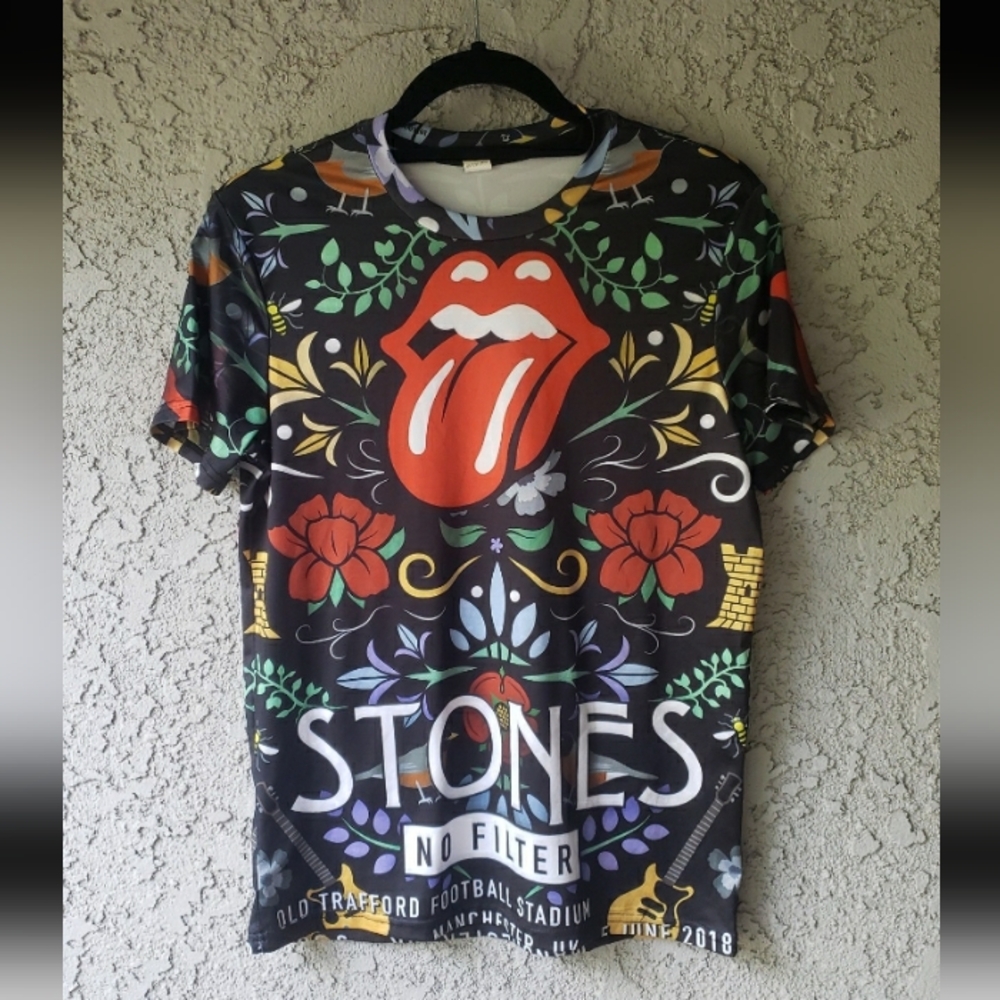 Rolling Stones No Filter Short Sleeve Shirt size women's Medium